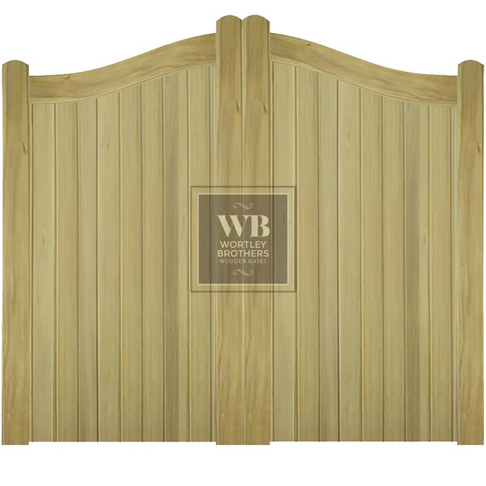 Shrewsbury Omega Wooden Gates (Next Day Dispatch)