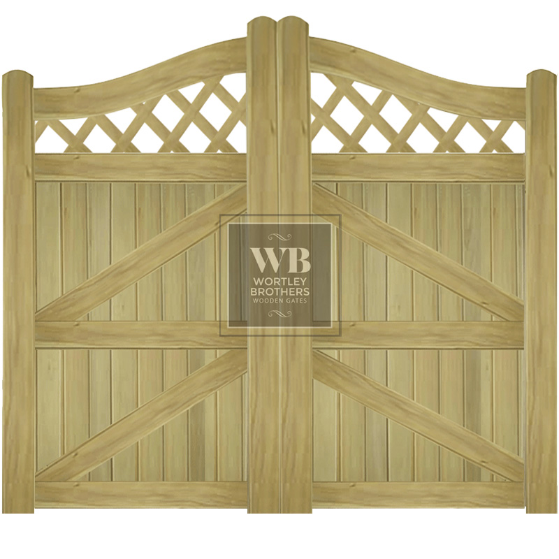 Cambridgeshire Omega Wooden Gates