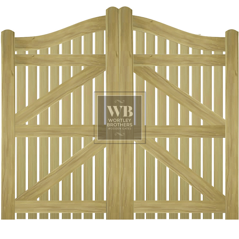 Devonshire Omega Wooden Gates