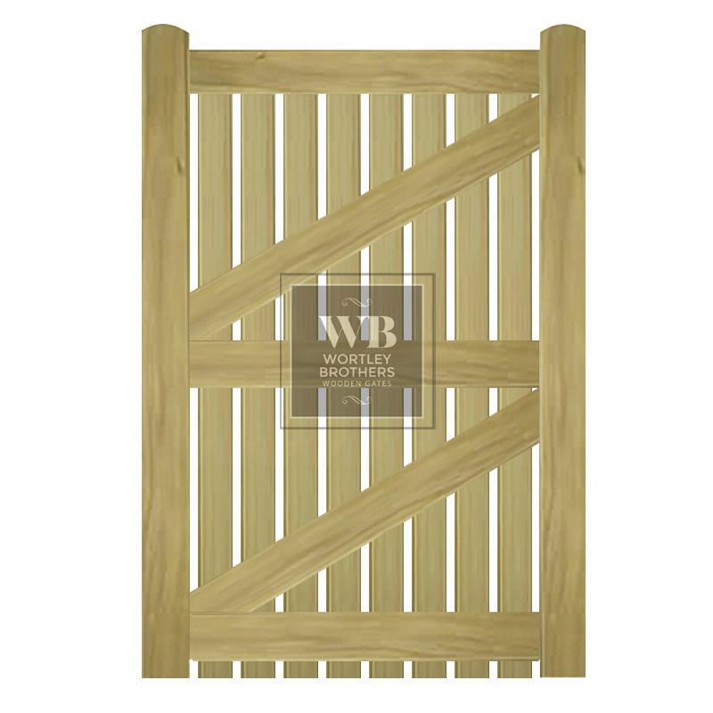 Devonshire Straight Wooden Gate